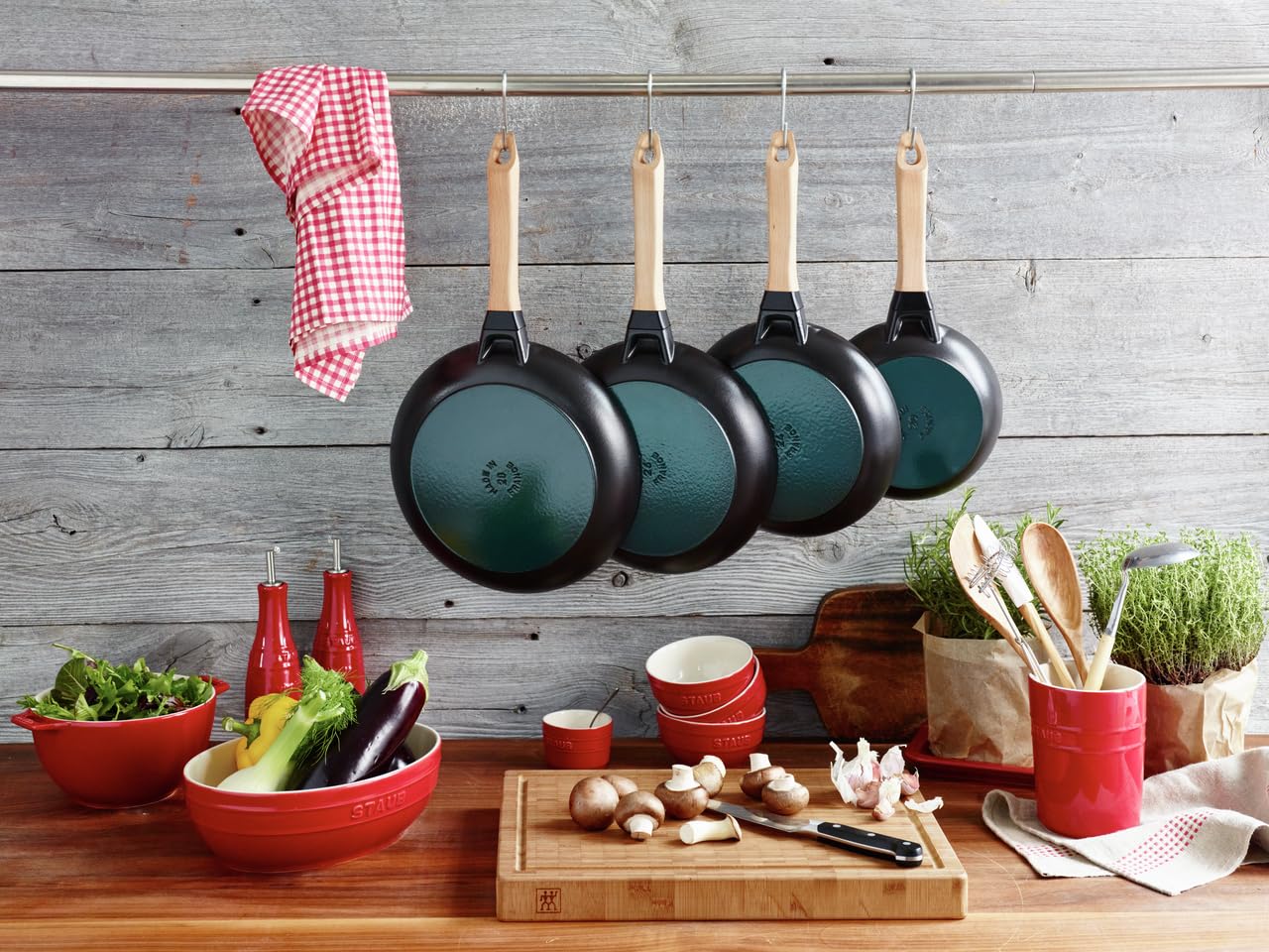 調理器具 STAUB Amazon | Staub Ceramic Utensil Holder - Cherry | ストウブ(Staub